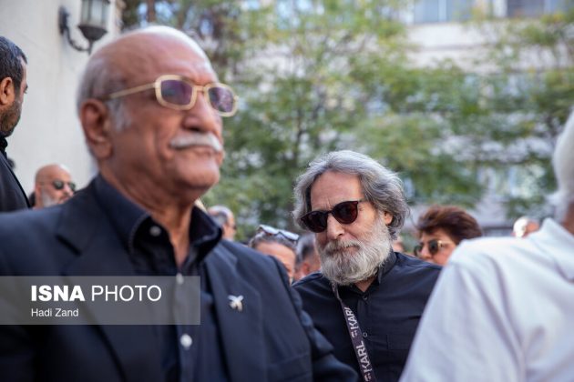 Widely acclaimed Iranian filmmaker Nasser Taghvai laid to rest in Tehran