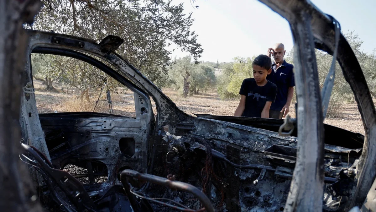 Israel kills three Palestinians in West Bank raid involving air strike