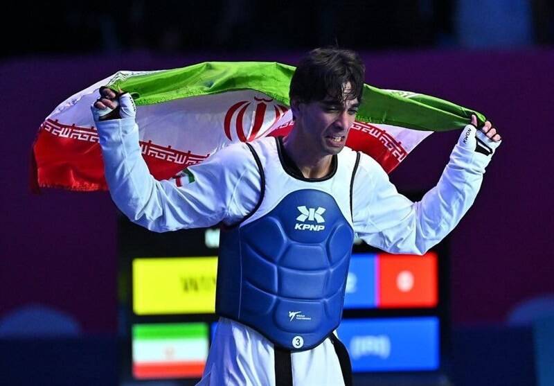 Abolfazl Zandi ends Iran’s 10-year wait for world Taekwondo gold