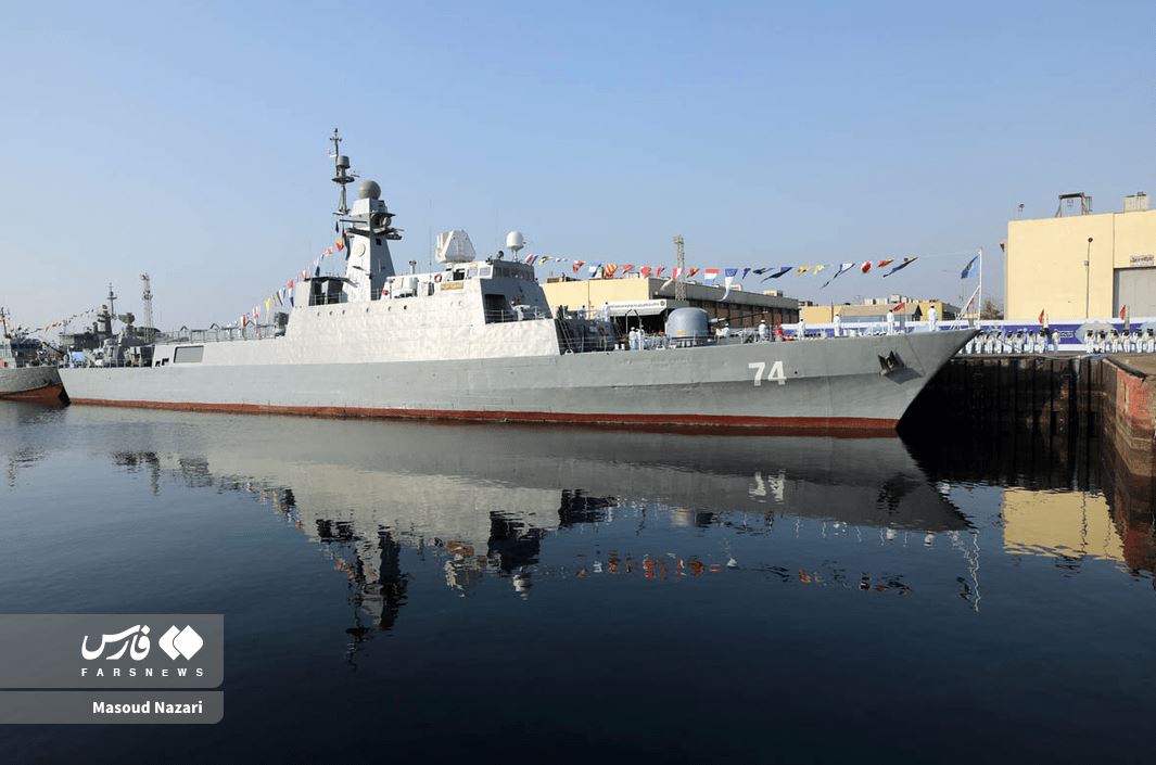 Iran’s Navy receives homegrown forward base ship, overhauled destroyer