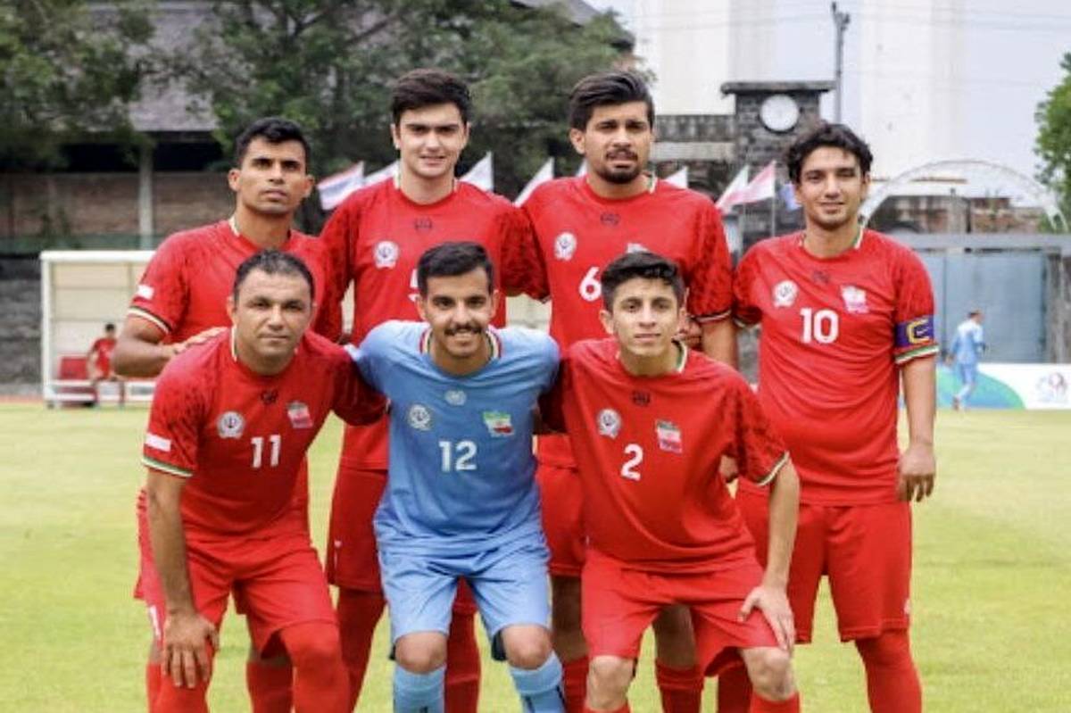 Iran wins Seven-a-Side Football Asian Championship for the third time 1 Iran wins Seven-a-Side Football Asian Championship for the third time