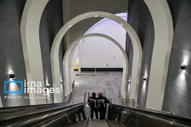 Saint Mary Metro Station inaugurated in Tehran 