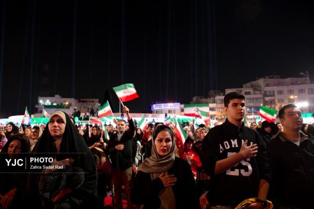 Tehran unveils “Kneeling Before Iran” monument at Enghelab Square