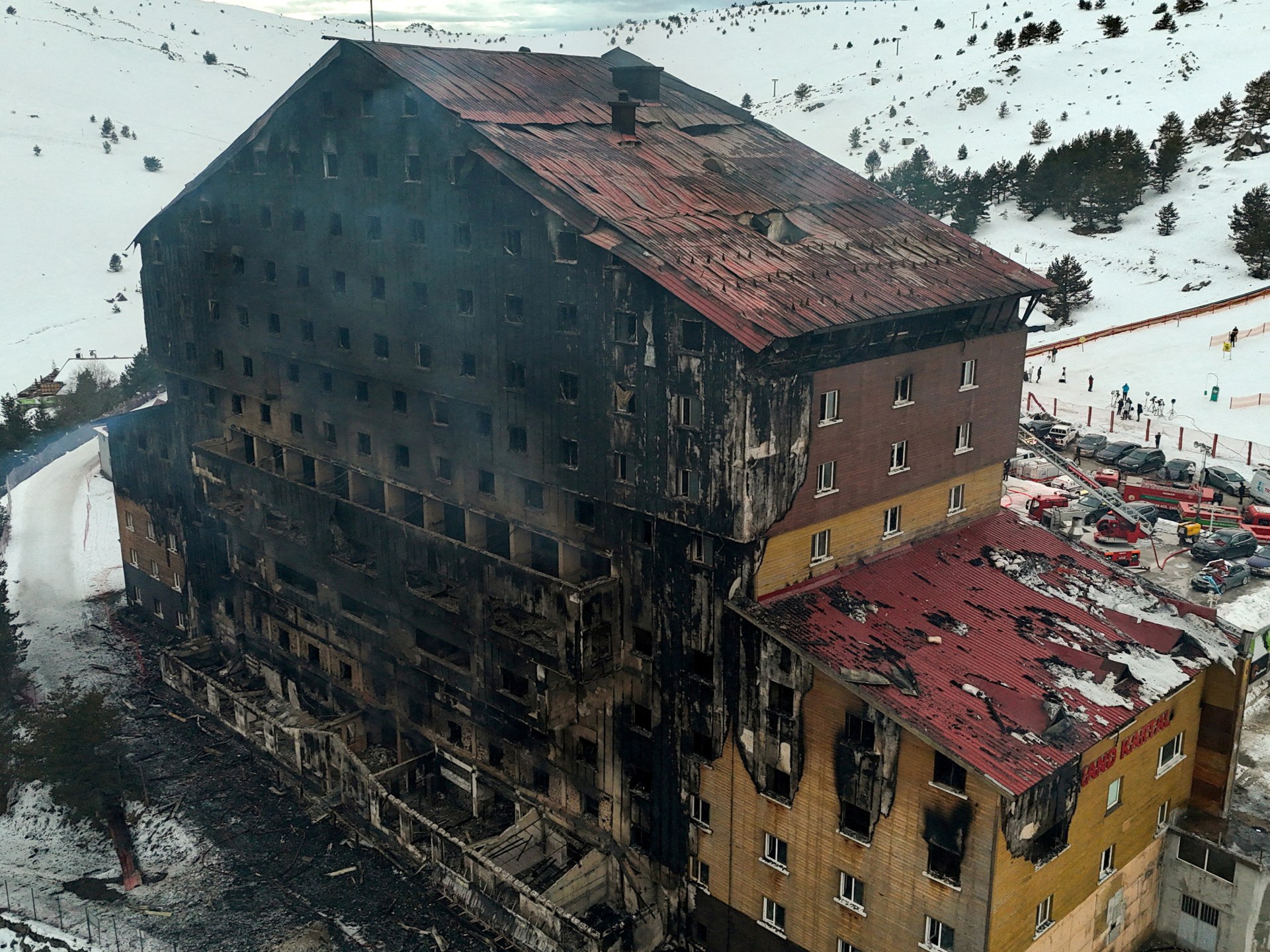 Turkish prosecutors hand several people life sentences over ski resort blaze
