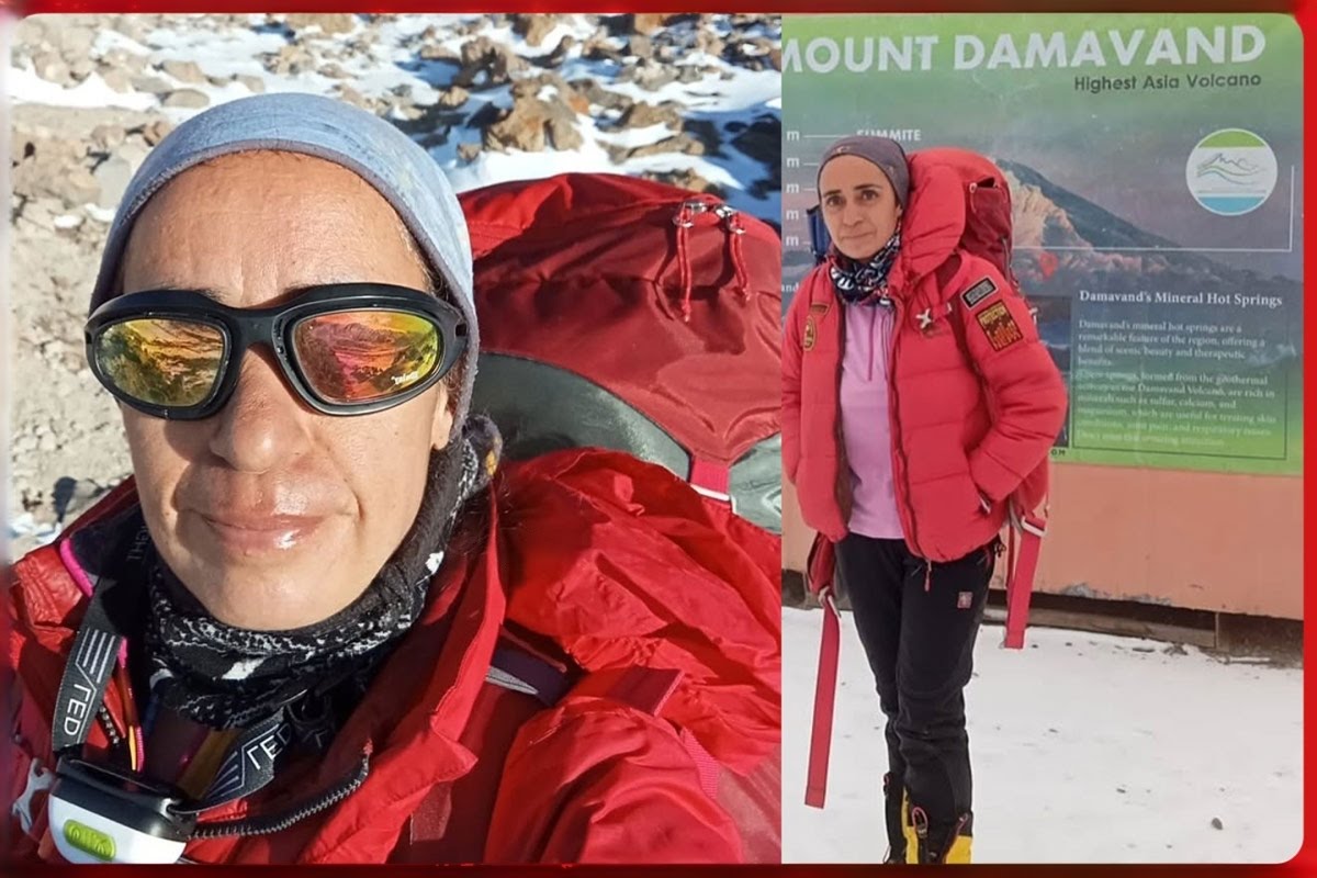 Body of missing Iranian female mountaineer found on Mount Damavand