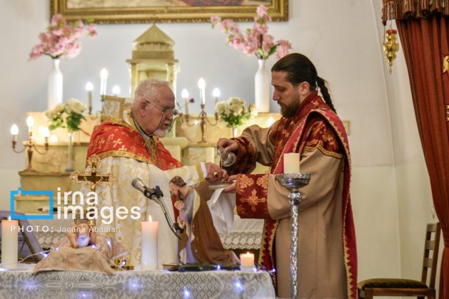 Christmas celebrations held at churches in Iran