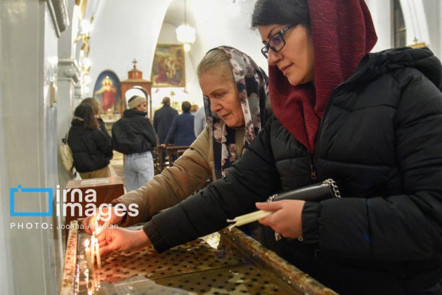 Christmas celebrations held at churches in Iran
