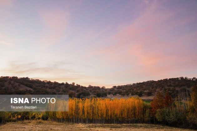 Autumn colors draw visitors to Alishtar in Iran’s Lorestan