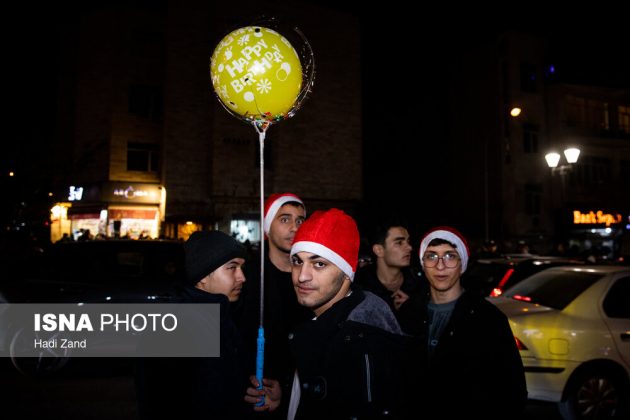 Christmas Eve atmosphere brings festive mood to Tehran