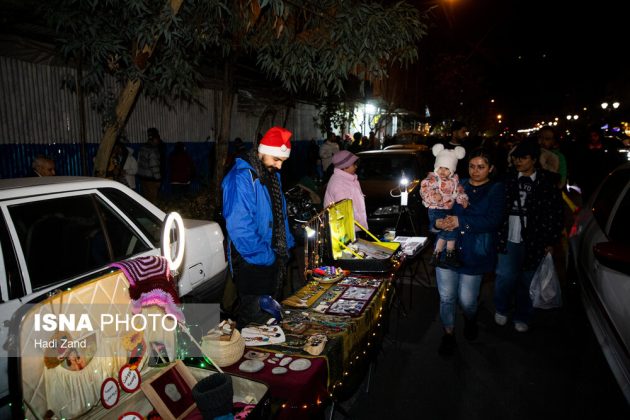 Christmas Eve atmosphere brings festive mood to Tehran