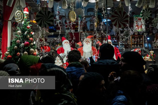 Christmas Eve atmosphere brings festive mood to Tehran