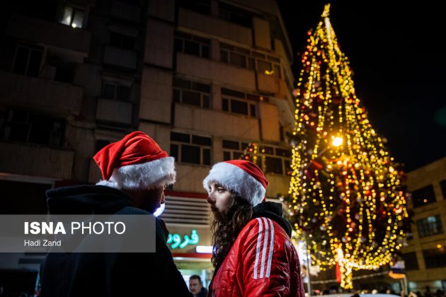 Christmas Eve atmosphere brings festive mood to Tehran