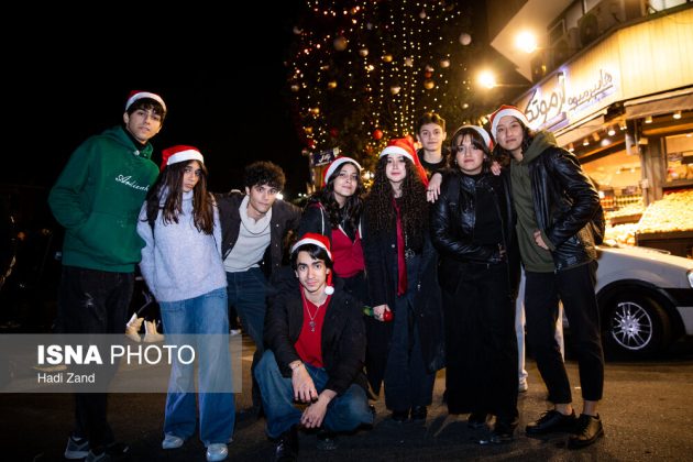 Christmas Eve atmosphere brings festive mood to Tehran