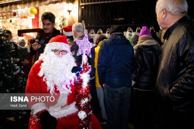 Christmas Eve atmosphere brings festive mood to Tehran