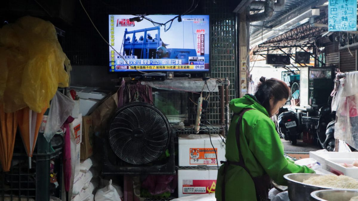 China conducts war games around Taiwan as island vows to defend democracy