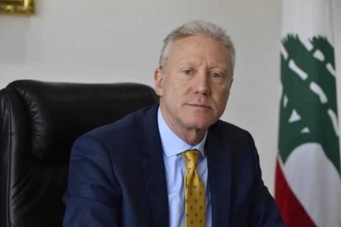 Lebanon’s Foreign Minister Youssef Rajji